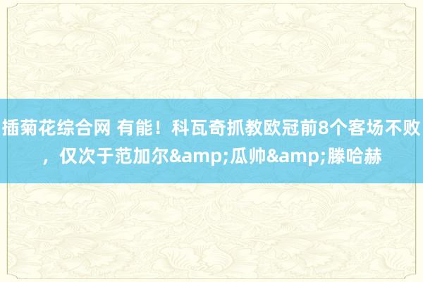 插菊花综合网 有能！科瓦奇抓教欧冠前8个客场不败，仅次于范加尔&瓜帅&滕哈赫